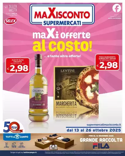 maxi offerte al costo!