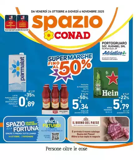 Super marche fino al 50%