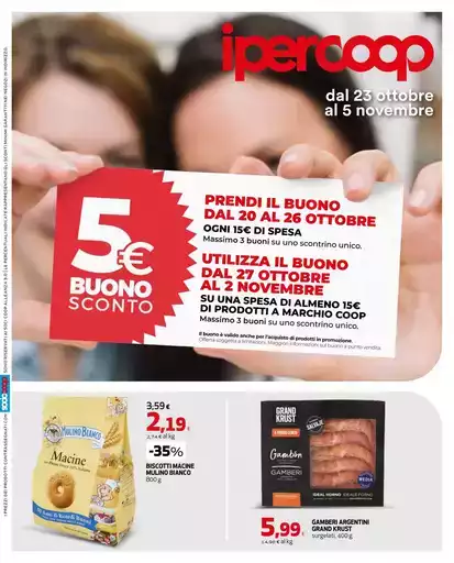 Dal 23 Ottobre al 5 Novembre 2025