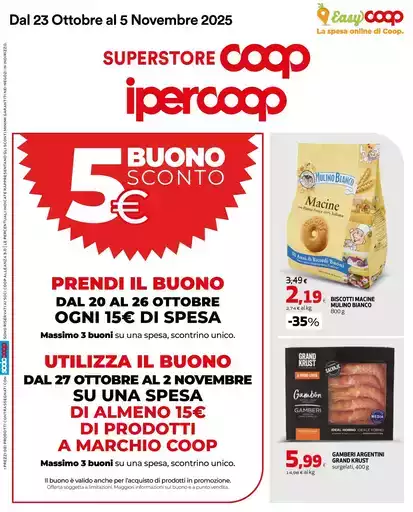 Dal 23 Ottobre al 5 Novembre 2025 Dal 23 Ottobre al 5 Novembre 2025
