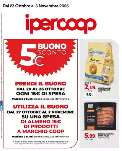 Dal 23 Ottobre al 5 Novembre 2025 Dal 23 Ottobre al 5 Novembre 2025