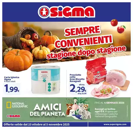 SEMPRE CONVENIENTI Stagione dopo stagione, Sigma SEMPRE CONVENIENTI Stagione dopo stagione, Sigma