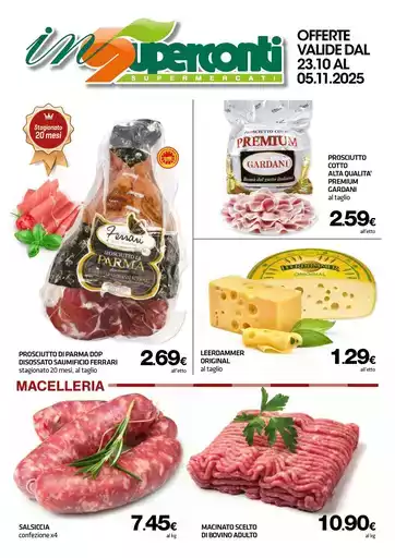 OFFERTE VALIDE DAL 23.10 AL 05.11.2025 OFFERTE VALIDE DAL 23.10 AL 05.11.2025