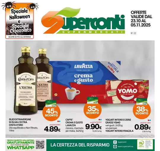 OFFERTE VALIDE DAL 23.10 AL 05.11.2025