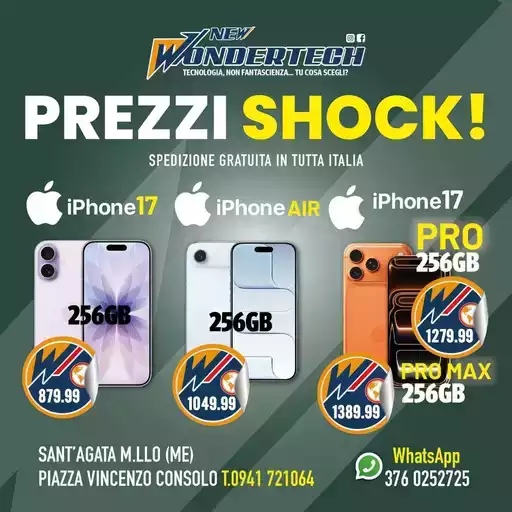 Prezzi shock! Prezzi shock!