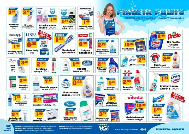 Promo valide dal 22 ottobre all' 11 novembre Promo valide dal 22 ottobre all' 11 novembre