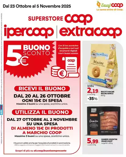 Dal 23 Ottobre al 5 Novembre 2025 Dal 23 Ottobre al 5 Novembre 2025