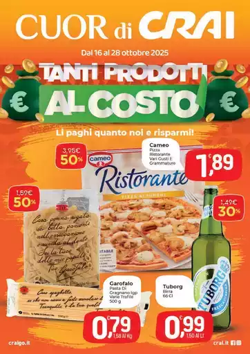 TANTI PRODOTTI AL COSTO