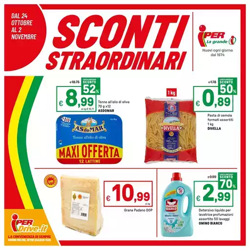 Sconti straordinari