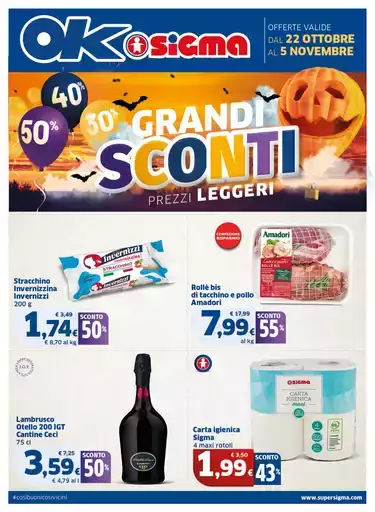 Grandi sconti