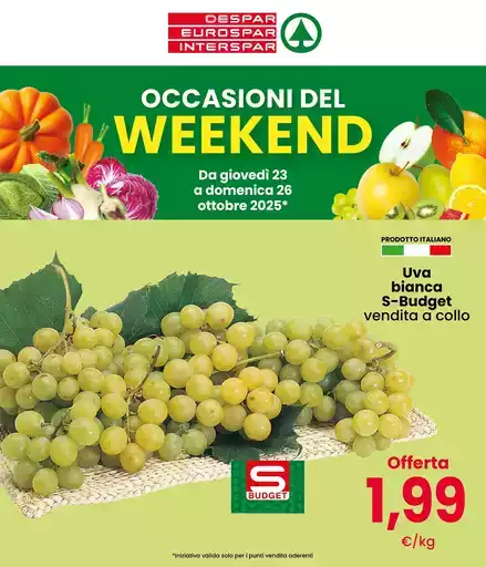 Occasioni del weekend Occasioni del weekend
