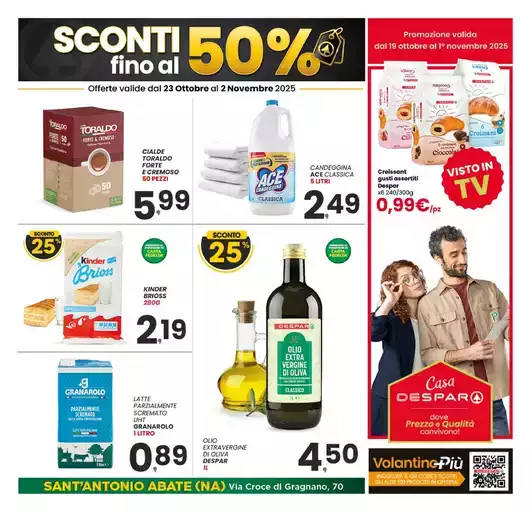 Sconti fino al 50% Sconti fino al 50%