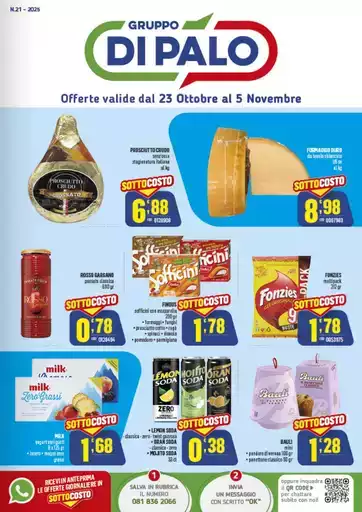 Offerte valide dal 23 ottobre al 5 novembre