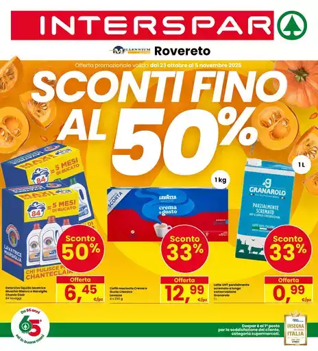 Sconti fino al 50%
