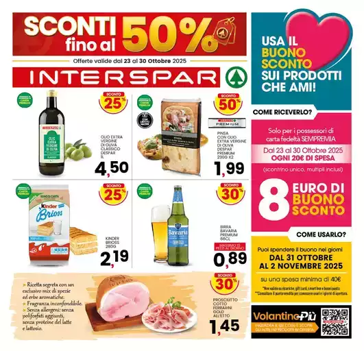 Sconti fino al 50%