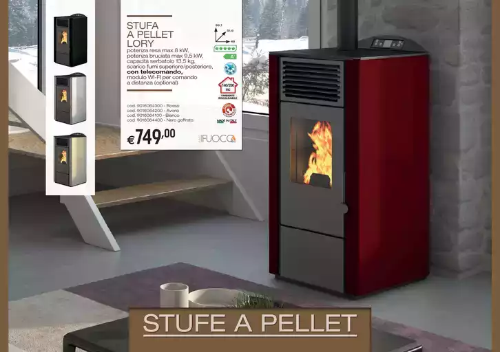 Stufe a pellet