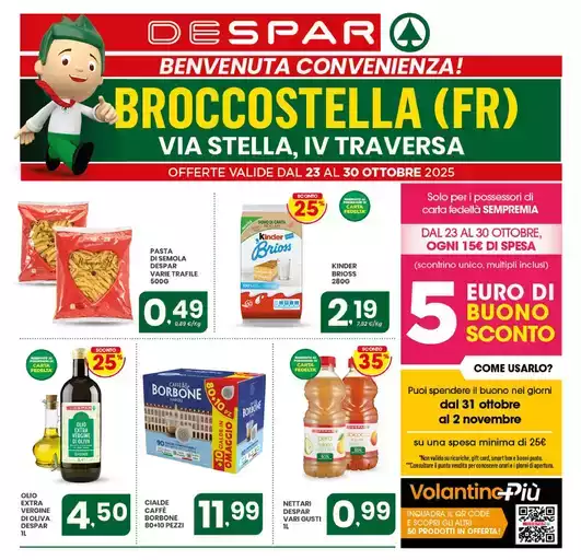 Dal 23 al 30 ottobre 2025 Dal 23 al 30 ottobre 2025
