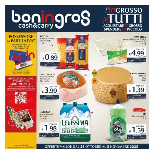 OFFERTE VALIDE DAL 23 OTTOBRE AL 5 NOVEMBRE 2025 OFFERTE VALIDE DAL 23 OTTOBRE AL 5 NOVEMBRE 2025