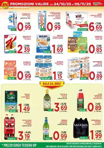 Promozioni valide dal 24/10 al 06/11/2025 Promozioni valide dal 24/10 al 06/11/2025