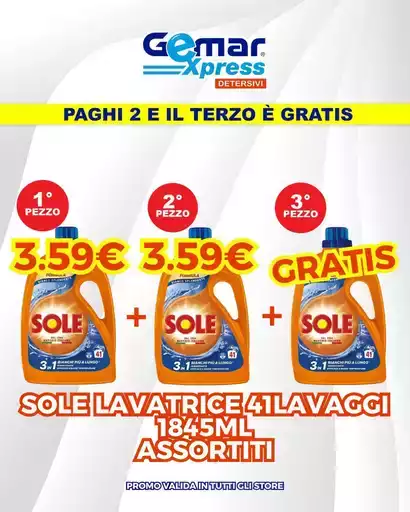 Paghi 2 e il terzo e gratis Paghi 2 e il terzo e gratis