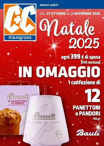 NATALE 2025 - OMAGGIO PANETTONI O PANDORI BAULI NATALE 2025 - OMAGGIO PANETTONI O PANDORI BAULI