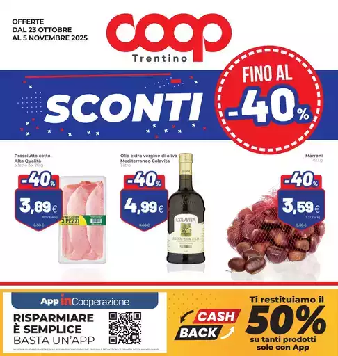 Fino al 40% Fino al 40%