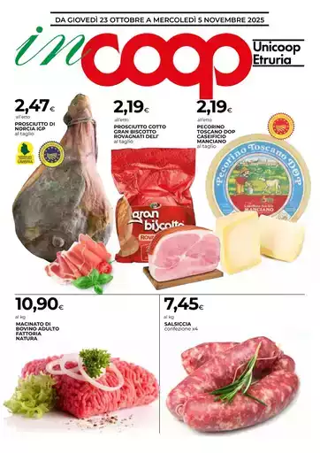 Dal 23 ottobre al 5 novembre 2025 Dal 23 ottobre al 5 novembre 2025