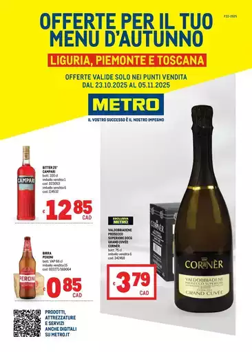 Offerte Menù d'Autunno - Area 2 Offerte Menù d'Autunno - Area 2