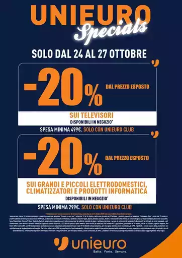 Unieuro specials! Unieuro specials!
