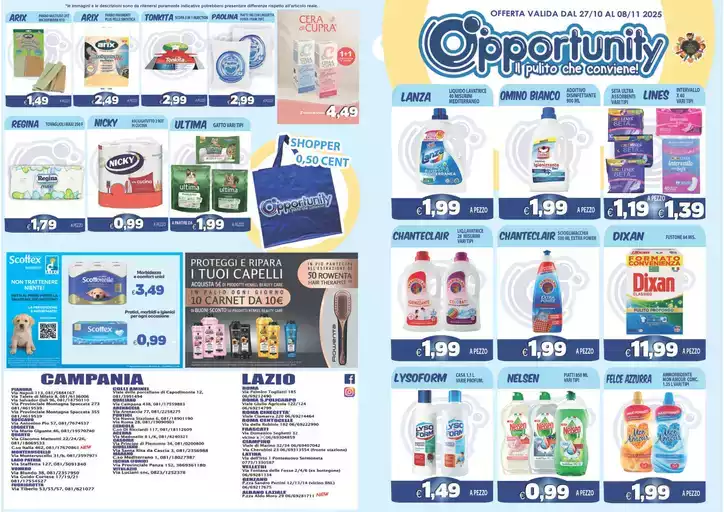 Offerta valida dal 27/10 al 08/11 2025 Offerta valida dal 27/10 al 08/11 2025