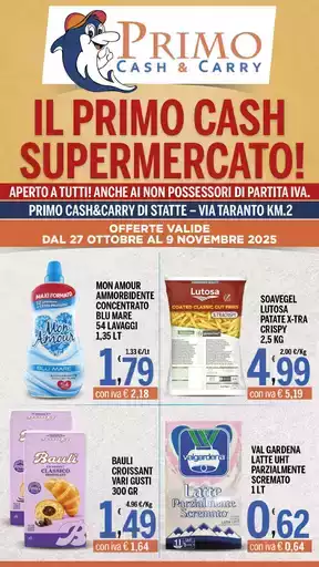 IL PRIMO CASH SUPERMERCATO! IL PRIMO CASH SUPERMERCATO!
