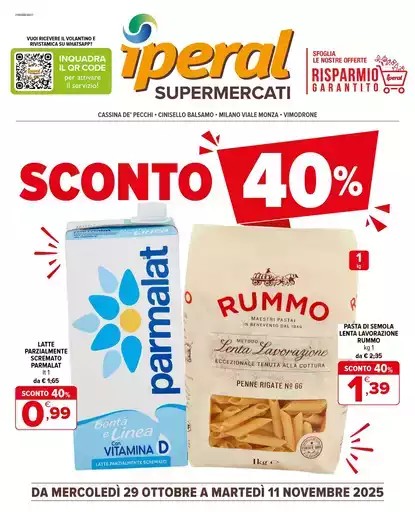 Sconto 40% Sconto 40%