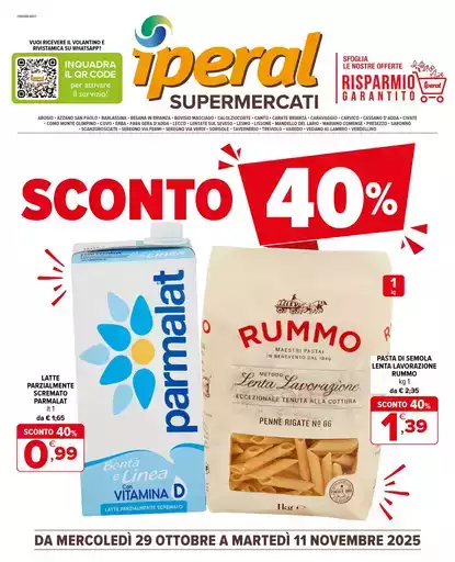 Sconto 40% Sconto 40%