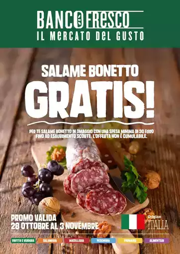Salame gran sabaudo gratis!