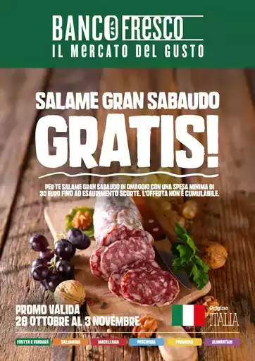 Salame gran sabaudo gratis! Salame gran sabaudo gratis!