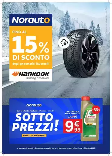 Fino al 15% di sconto! Fino al 15% di sconto!