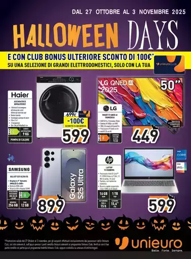 Halloween days da Unieuro!
