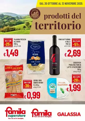 PRODOTTI DEL TERRITORIO