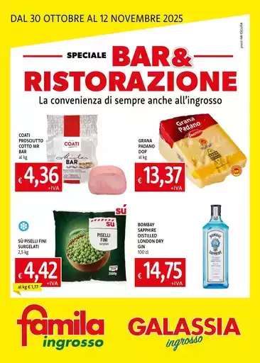SPECIALE BAR & RISTORAZIONE