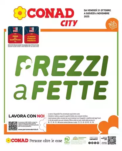 Prezzi a fette Prezzi a fette