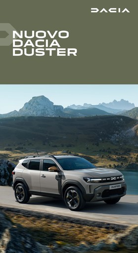 Volantino DUSTER Volantino DUSTER
