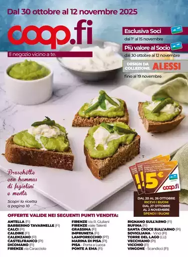 Dal 30 ottobre al 12 novembre 2025 Dal 30 ottobre al 12 novembre 2025