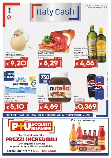 OFFERTE VALIDE DAL 30 OTTOBRE AL 12 NOVEMBRE 2025 OFFERTE VALIDE DAL 30 OTTOBRE AL 12 NOVEMBRE 2025