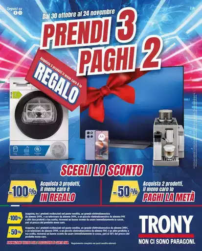 Prendi 3, paghi 2 Prendi 3, paghi 2