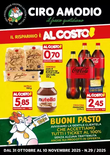 IL RISPARMIO È AL COSTO IL RISPARMIO È AL COSTO
