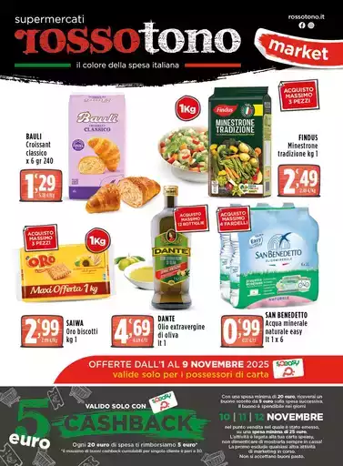 Dall' 1 al 9 Novembre Dall' 1 al 9 Novembre