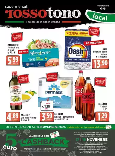 Dall' 8 al 16 Novembre