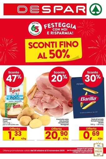 Sconti fino al 50%
