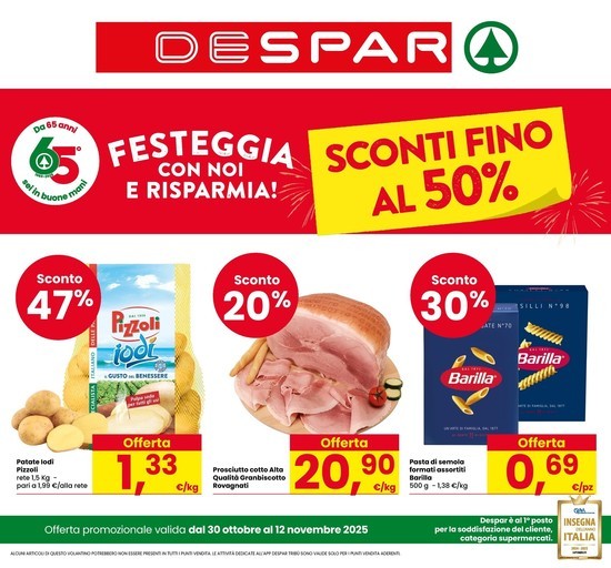 Sconti fino al 50%