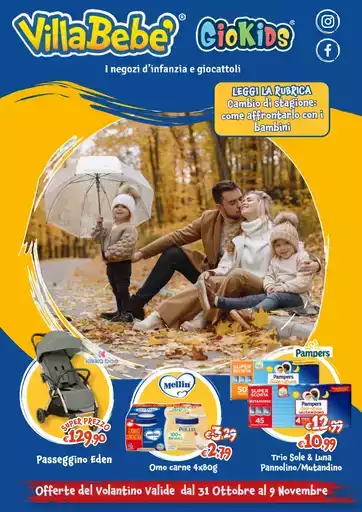 Offerte del volantino valide dal 31 ottobre al 9 novembre Offerte del volantino valide dal 31 ottobre al 9 novembre